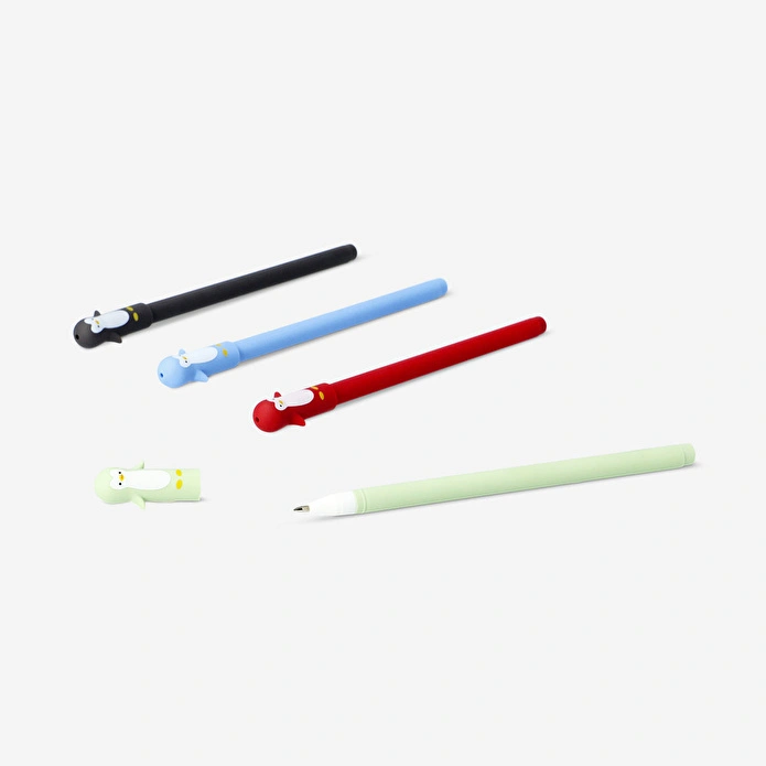 Flying Tiger Copenhagen Penguen Detaylı Jel Tükenmez Kalem