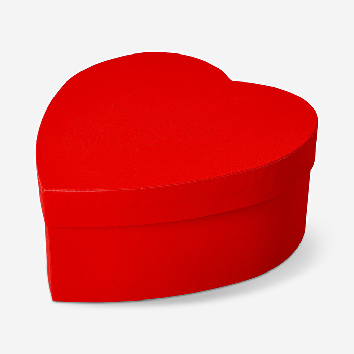 Flying Tiger Copenhagen Kırmızı Kalp Şeklinde Hediye Kutusu