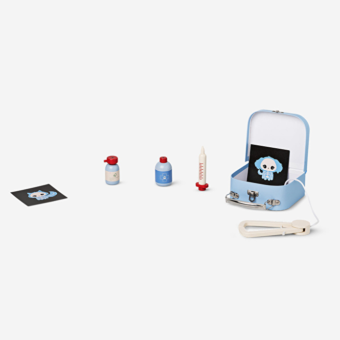 Flying Tiger Copenhagen Ahşap Veteriner Oyun Seti