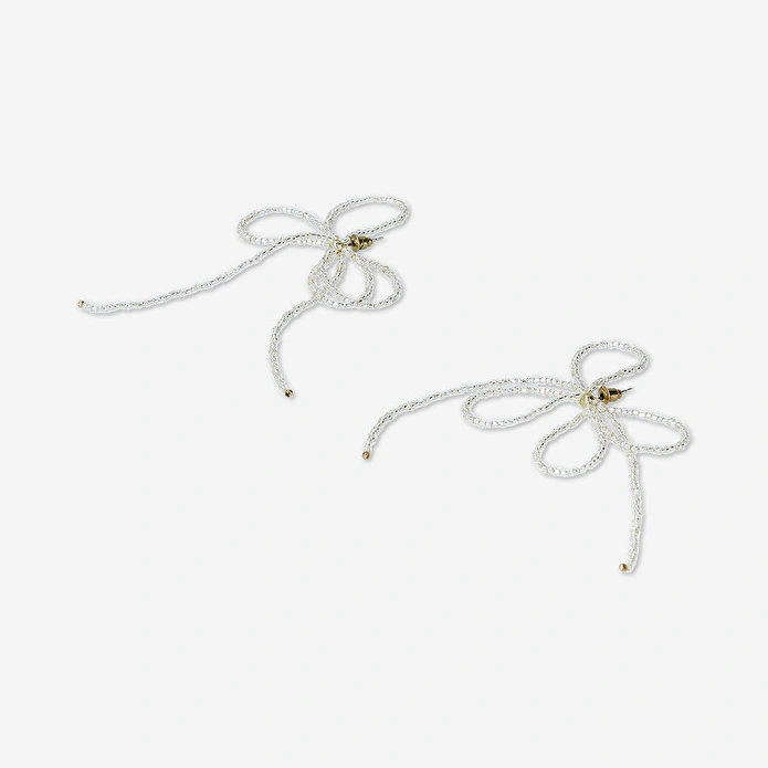 Flying Tiger Copenhagen Fiyonk Şeklinde Boncuklu Küpe