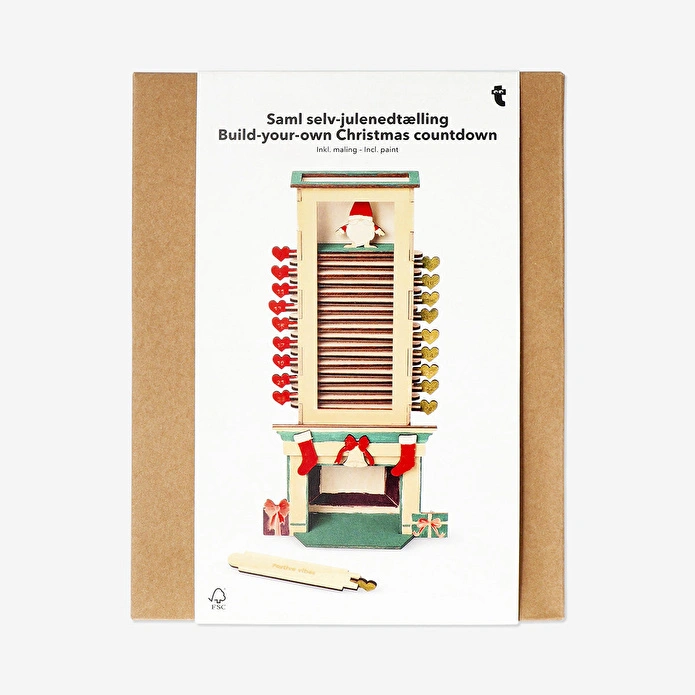 Flying Tiger Copenhagen Kendin Yap Yılbaşına Geri Sayım Takvimi