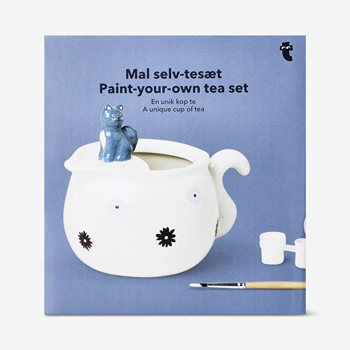Flying Tiger Copenhagen Kendin Yap Kupa ve Demlik Boyama Seti