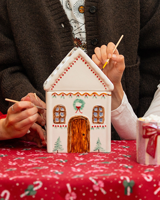 Flying Tiger Copenhagen Kendin Yap Kurabiye Ev Kavanozu Boyama Seti