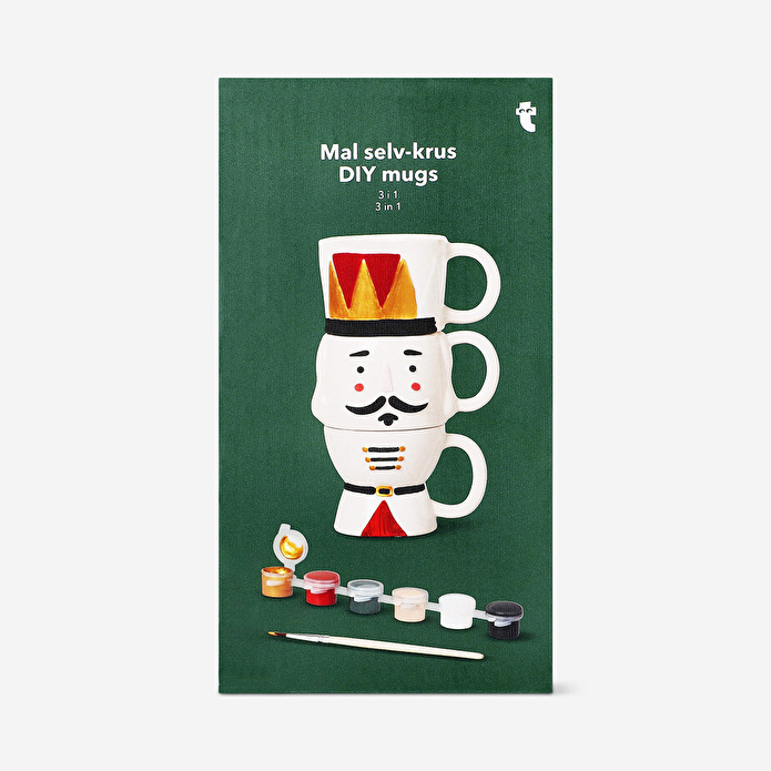 Flying Tiger Copenhagen Kendin Yap Üst Üste Dizilen Kupa Seti