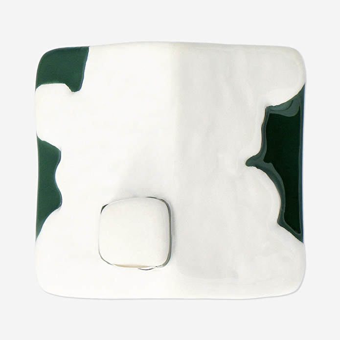 Flying Tiger Copenhagen Seramik Yeşil Kurabiye Ev LED Işık