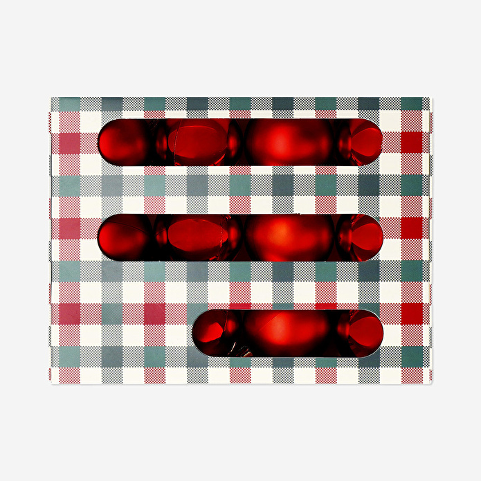 Flying Tiger Copenhagen 12'li Plastik Orta Yılbaşı Ağacı Süsü