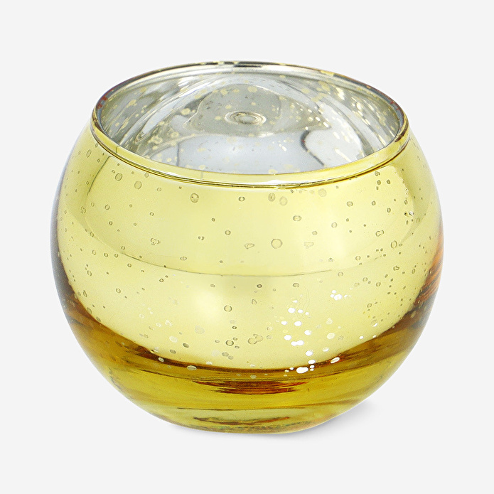 Flying Tiger Copenhagen Eskitilmiş Altın Tealight Mumluk