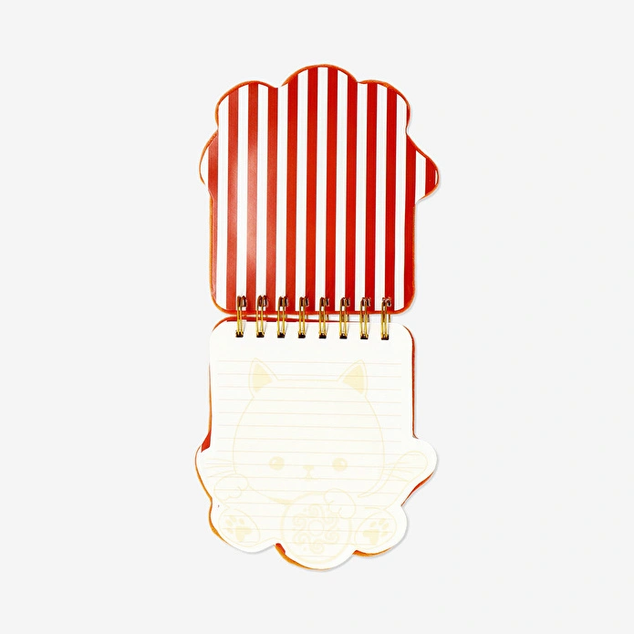 Flying Tiger Copenhagen Şans Kedisi Kapaklı Not Defteri