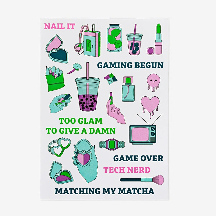 Flying Tiger Copenhagen Mavi Kupa Şeklinde Çöp Kutusu