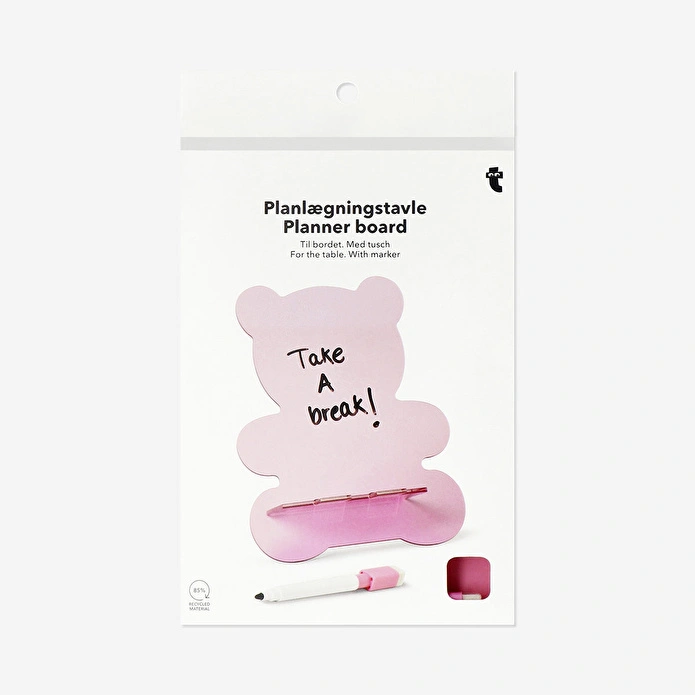 Flying Tiger Copenhagen Ayıcık Şeklinde Kalemli Yazı Tahtası