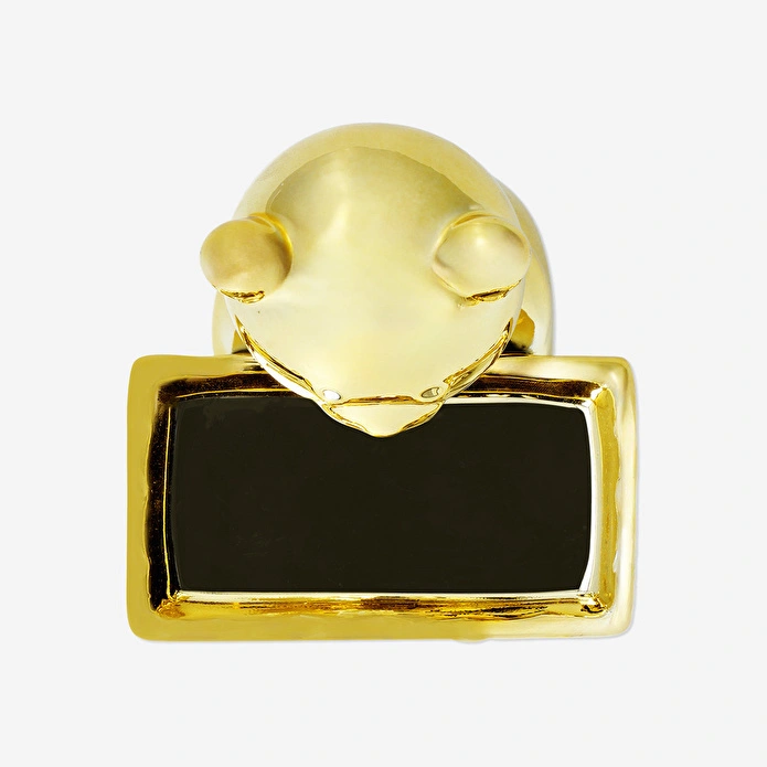 Flying Tiger Copenhagen Altın Ayıcıklı Takı Tabağı