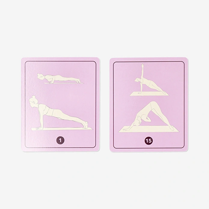 Flying Tiger Copenhagen 15'li Pilates Egzersiz Kartı Seti
