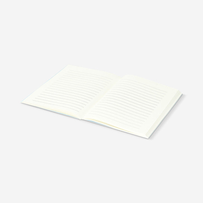 Flying Tiger Copenhagen Mavi Çiçekli A6 Defter