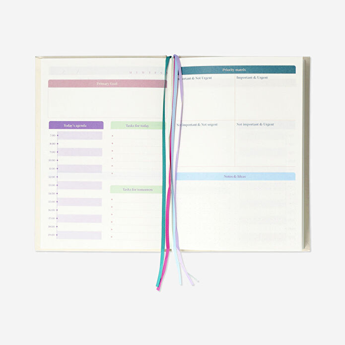 Flying Tiger Copenhagen Tarihsiz Verimlilik Planlayıcı Defter A5