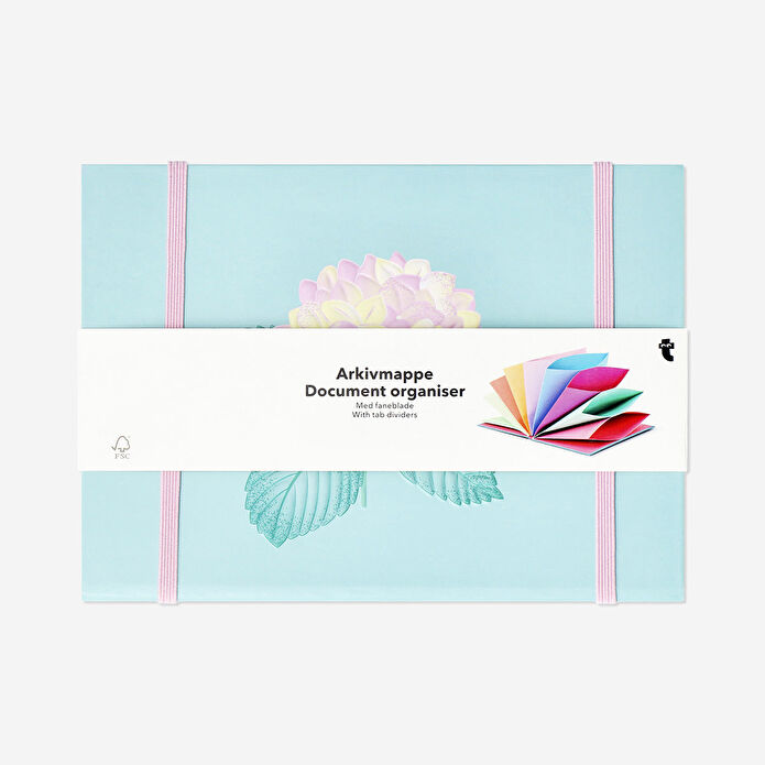 Flying Tiger Copenhagen Çiçek Desenli Dosya A5