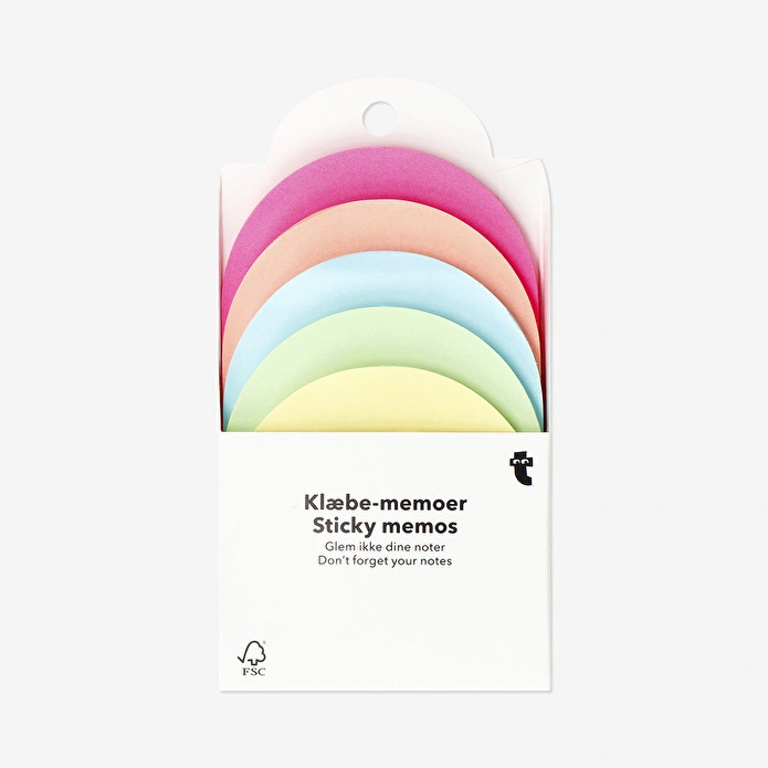 Flying Tiger Copenhagen Çok Renkli Yapışkan Notluk