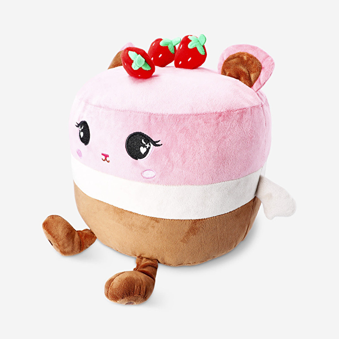 Flying Tiger Copenhagen Çilekli Pasta Peluş Oyuncak 30 cm