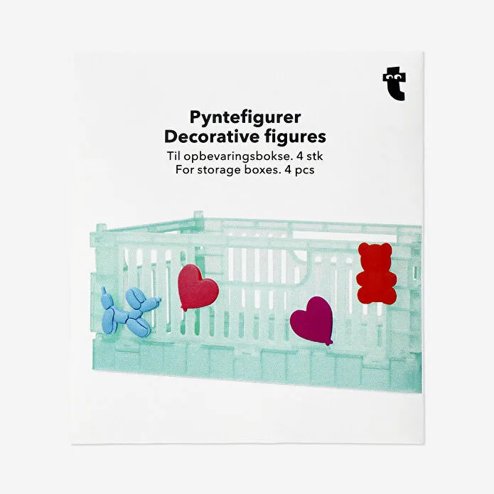 Flying Tiger Copenhagen 4'lü Saklama Kutusu Süsü