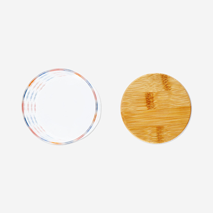 Flying Tiger Copenhagen Çiçek Desenli Büyük Cam Kavanoz