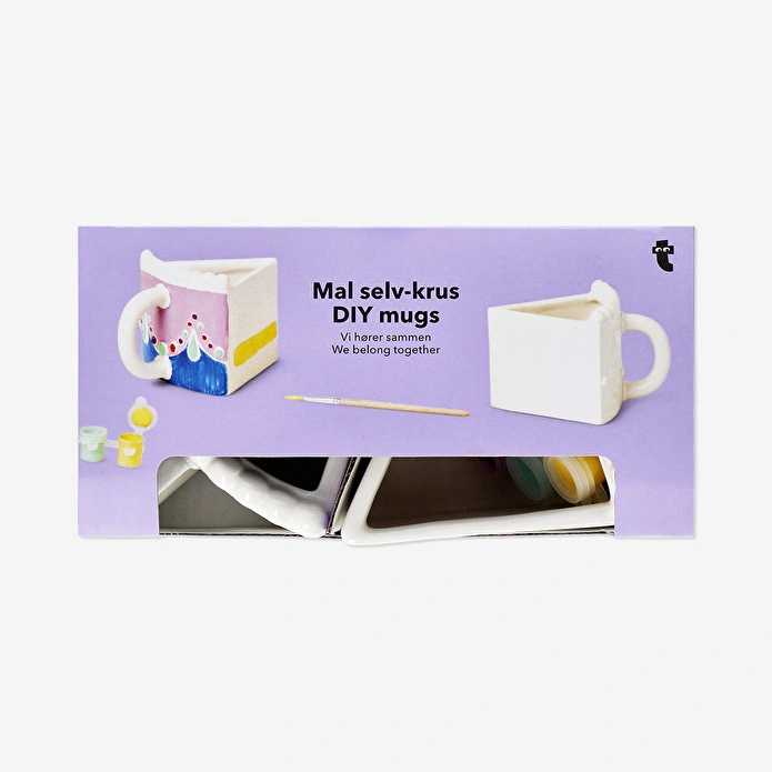 Flying Tiger Copenhagen Kendin Boya Kek Dilimi Kupa