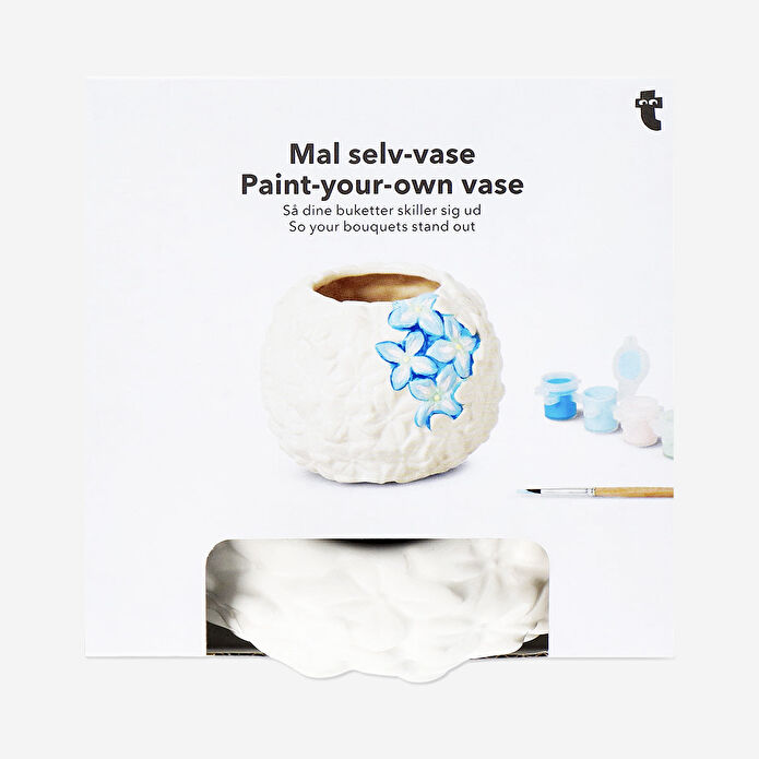 Flying Tiger Copenhagen Kendin Boya Bahar Çiçekleri Vazo