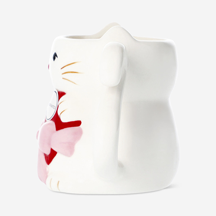Flying Tiger Copenhagen Kalp Tutan Kedi Şeklinde Seramik Kupa