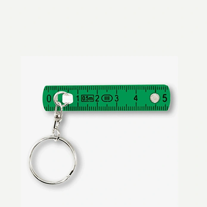 Flying Tiger Copenhagen Katlanabilir Anahtarlık Cetvel Yeşil Renk