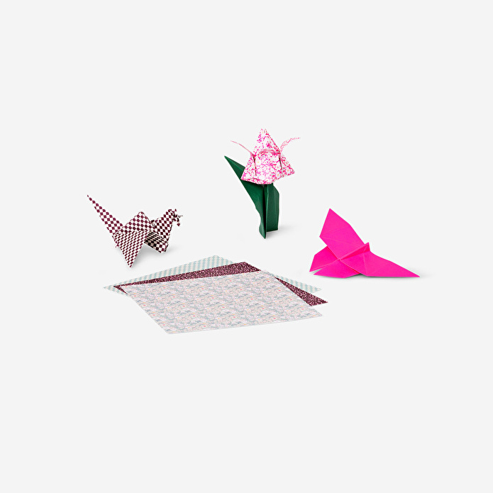 Flying Tiger Copenhagen Çok Renkli 150 Adet Origami Kağıdı