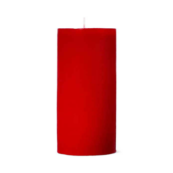 Flying Tiger Copenhagen Kırmızı Rustik Mum 12 x 5,7 cm