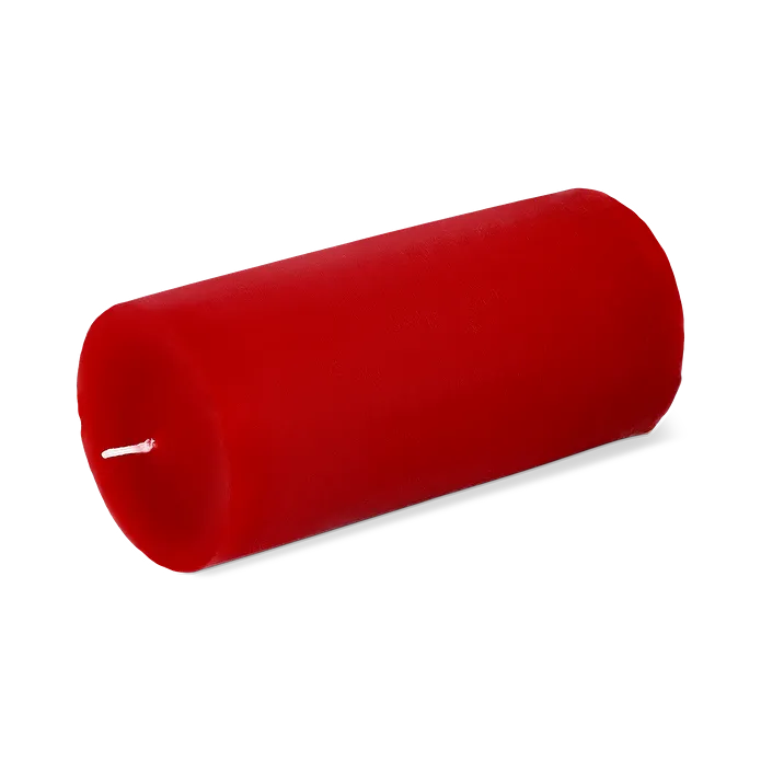 Flying Tiger Copenhagen Kırmızı Rustik Mum 12 x 5,7 cm