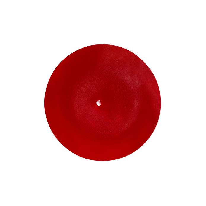 Flying Tiger Copenhagen Kırmızı Rustik Mum 8 x 5,7 cm