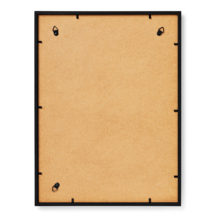 Flying Tiger Copenhagen Ahşap Görünümlü Siyah Çerçeve Büyük