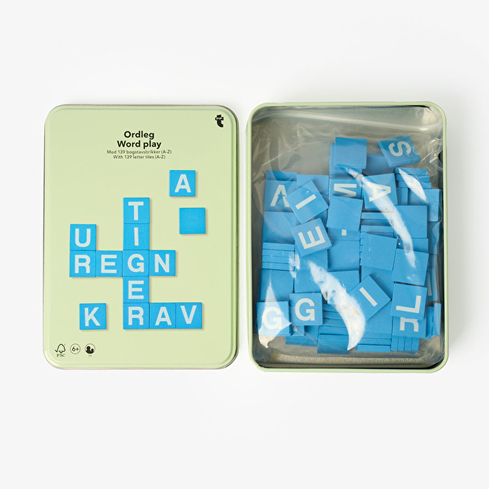 Flying Tiger Copenhagen Yeşil Metal Kutulu Kelime Oyunu