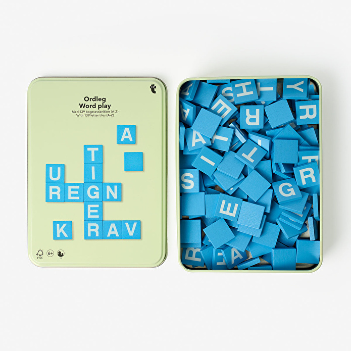 Flying Tiger Copenhagen Yeşil Metal Kutulu Kelime Oyunu