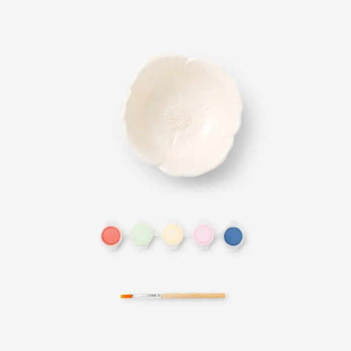 Flying Tiger Copenhagen Kendin Boya Çiçek Şeklinde Kase