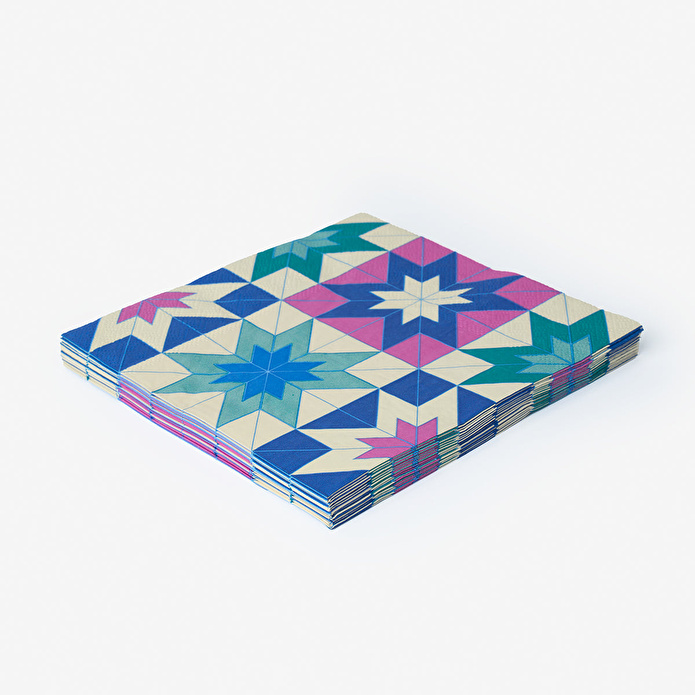 Flying Tiger Copenhagen Geometrik Desenli Kağıt Peçete 16'lı