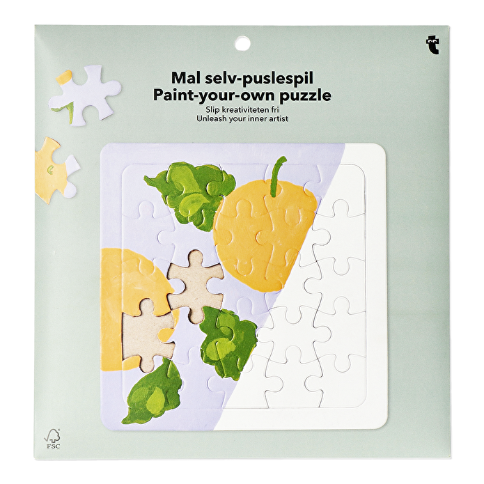 Flying Tiger Copenhagen Kendin Boya 25 Parçalık Puzzle