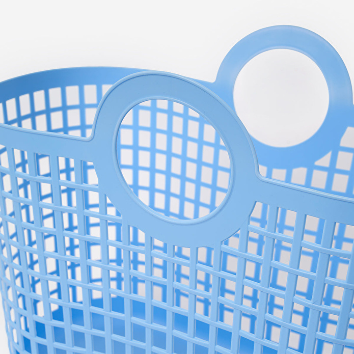 Flying Tiger Copenhagen Mavi Plastik Çamaşır Sepeti