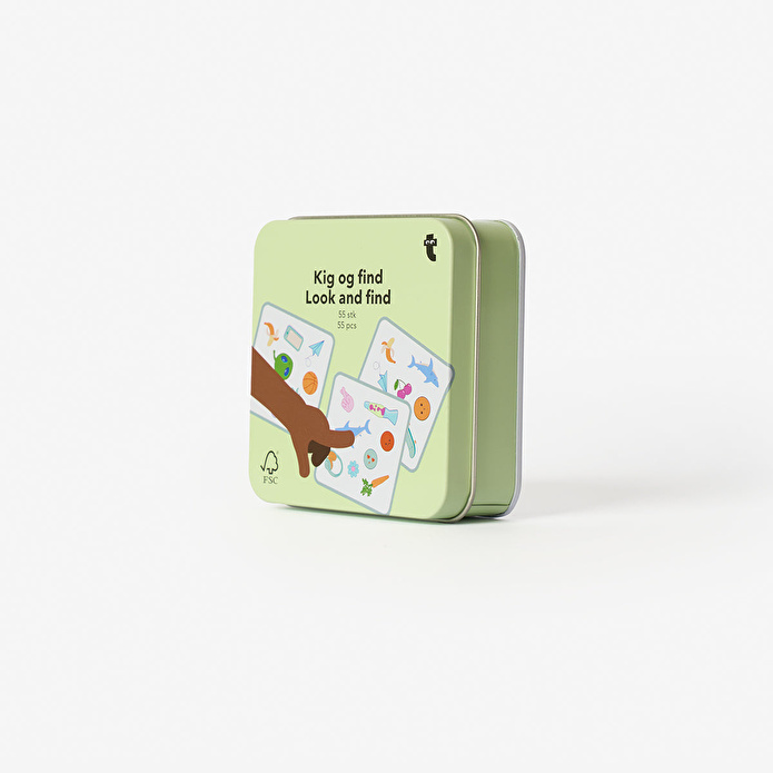 Flying Tiger Copenhagen Bak ve Bul Kart Oyunu