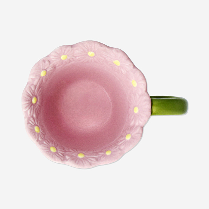 Flying Tiger Copenhagen Pembe Çiçek Şeklinde Kupa 115 ml