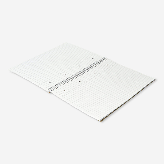 Flying Tiger Copenhagen Spiralli Çizgili A4 Defter