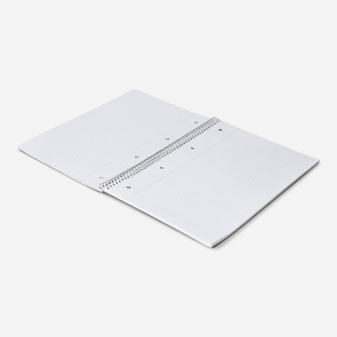 Flying Tiger Copenhagen Sprillai Kraft Kapaklı Kareli Defter A4