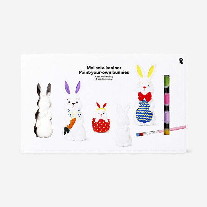 Flying Tiger Copenhagen Kendin Boya Tavşan Ailesi