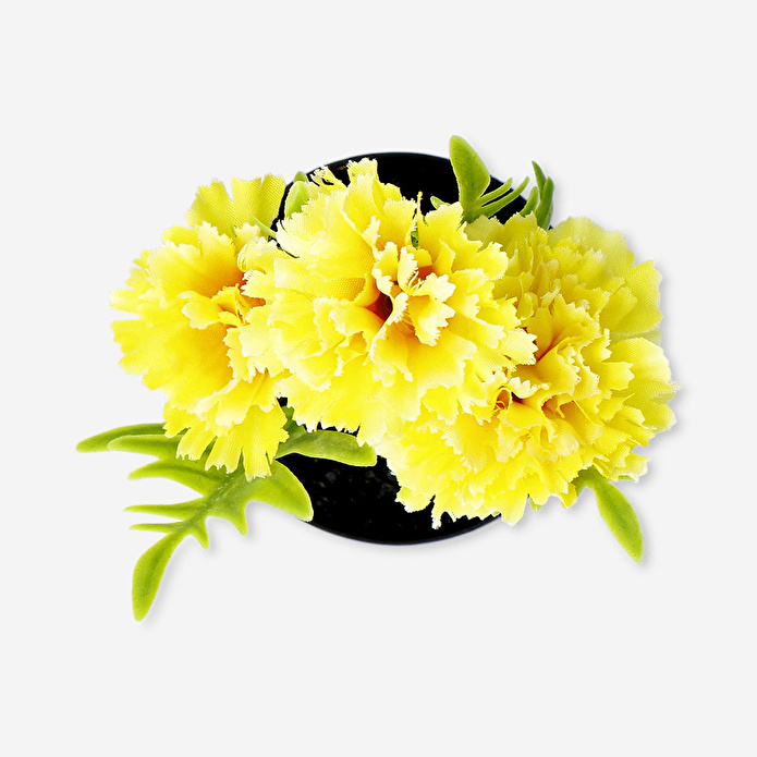 Flying Tiger Copenhagen Saksıda Küçük Sarı Yapay Çiçek