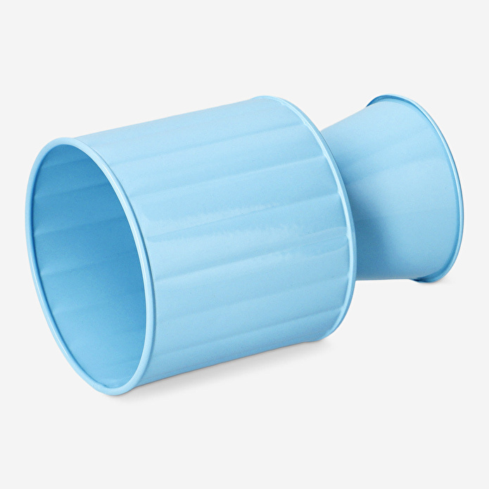 Flying Tiger Copenhagen Mavi Küçük Çinko Saksı