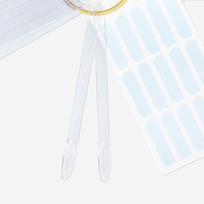 Flying Tiger Copenhagen Şeffaf Tırnak Örnekleri