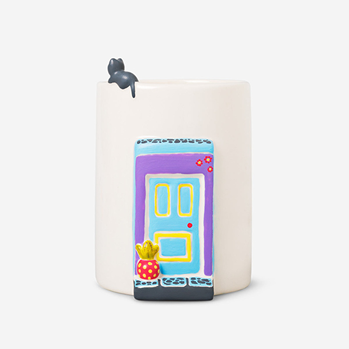 Flying Tiger Copenhagen Kendin Boya Seramik Saksı