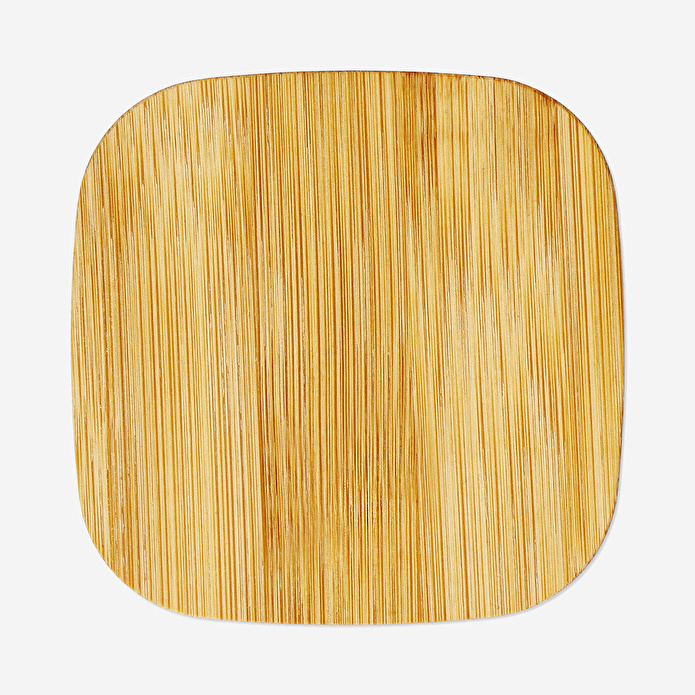 Flying Tiger Copenhagen Bambu Kapaklı Yeşil Cam Saklama Kabı 200 ml