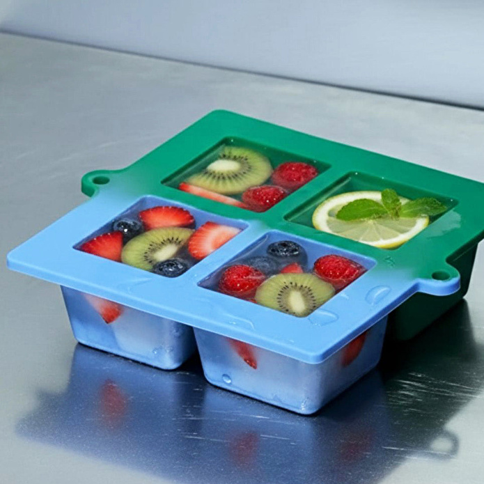 Flying Tiger Copenhagen Mavi Yeşil Renkli Büyük Boy Buz Kalıbı