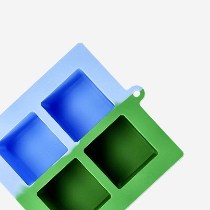 Flying Tiger Copenhagen Mavi Yeşil Renkli Büyük Boy Buz Kalıbı